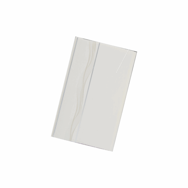 Lamina PVC marmolizada  Blanco BETA NEGRA