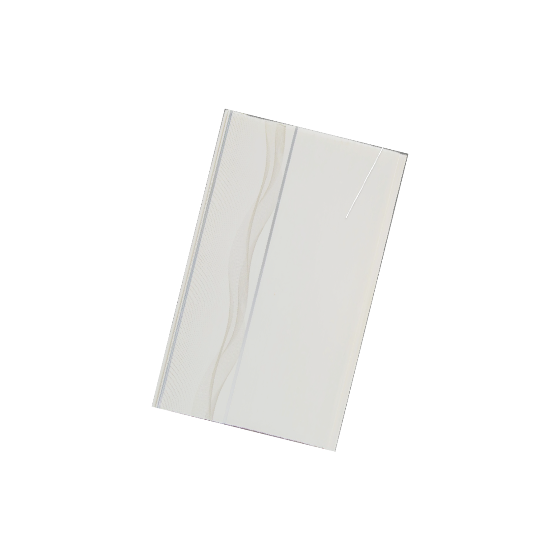 Lamina PVC marmolizada Blanco BETA NEGRA